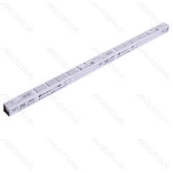 Biała świetlówka LED T8 9W o długości 60 cm z bezpiecznikiem w opakowaniu