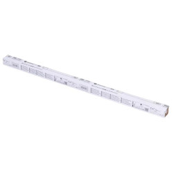 Biała świetlówka LED T8 9W o długości 60 cm z bezpiecznikiem w opakowaniu