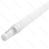 Biała świetlówka LED T8 9W o długości 60 cm z bezpiecznikiem w opakowaniu