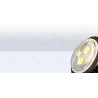 Lampa przemysłowa LED 200W czarna aluminiowa z szerokim kloszem