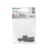 Szaro-pomarańczowe listwy zaciskowe PCT-212 w zestawie 5 sztuk