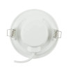 biały okrągły panel LED podtynkowy LED 9W