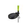 Lampa solarna LED zielono-biała zasilana energią słoneczną, długość 77 cm, z czujnikiem zmierzchu