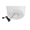 Biała mleczna donica LED 38 cm z podświetleniem RGBW
