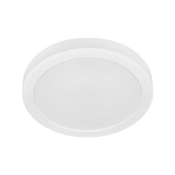biały okrągły panel LED natynkowy 24W o wymiarach 285x30 mm