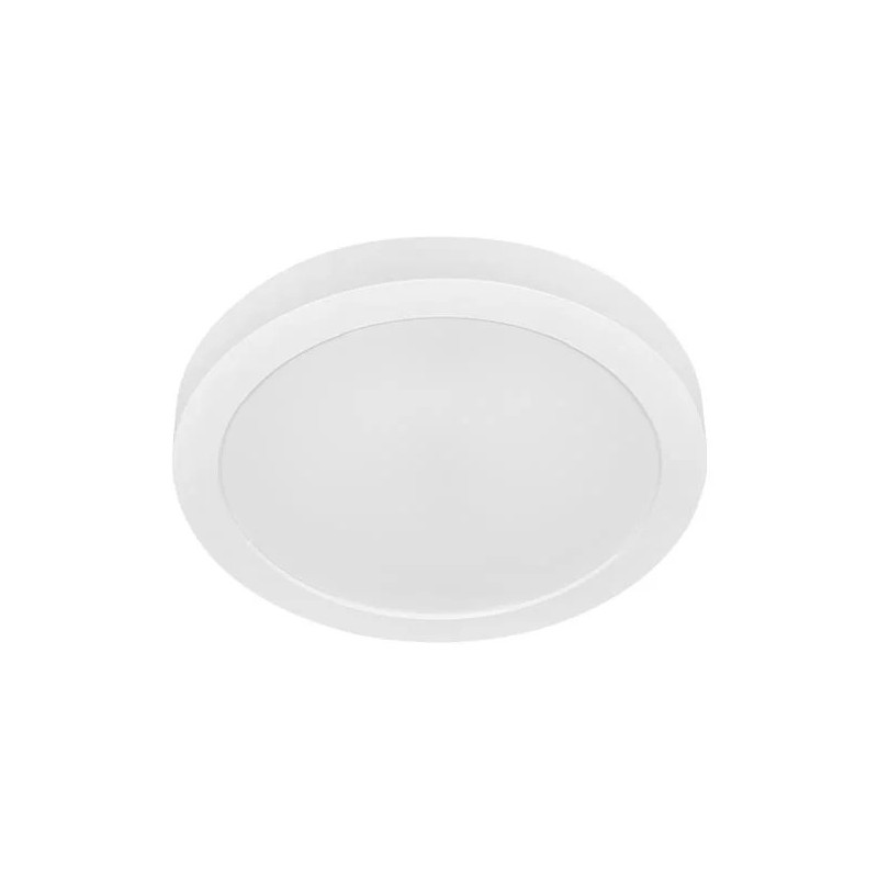 biały okrągły panel LED natynkowy 24W o wymiarach 285x30 mm