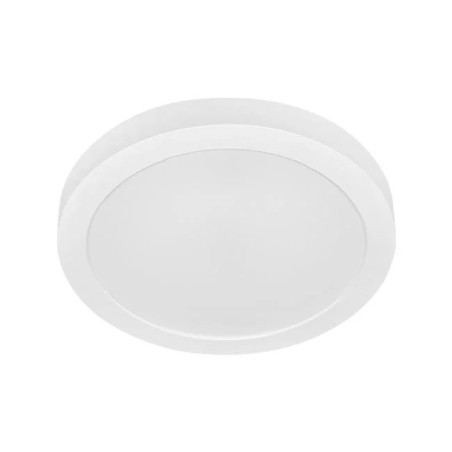 biały okrągły panel LED natynkowy 24W o wymiarach 285x30 mm