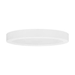 biały okrągły panel LED natynkowy 24W o wymiarach 285x30 mm