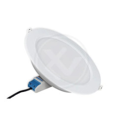 biały okrągły panel LED RGB+CCT do montażu sufitowego