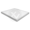 biały panel LED natynkowy 600x600 mm do montażu sufitowego