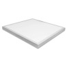 biały panel LED natynkowy 600x600 mm o płaskiej formie
