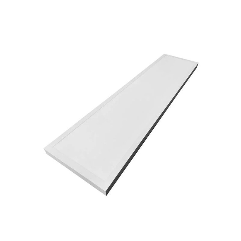 biały panel LED natynkowy prostokątny 300x1200x38 mm