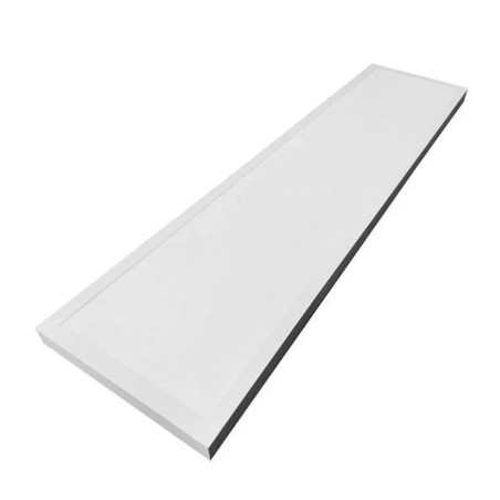 biały panel LED natynkowy prostokątny 300x1200x38 mm
