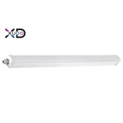 biała lampa LED 645 mm z kablem i osłoną IP65