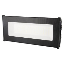Czarna lampa LED High Bay 50W z panelem LED i przewodem zasilającym