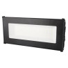 Czarna lampa LED High Bay 50W z panelem LED i przewodem zasilającym