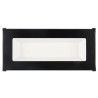 Czarna lampa LED High Bay 50W z panelem LED i przewodem zasilającym