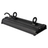 Czarna lampa LED High Bay 50W z panelem LED i przewodem zasilającym