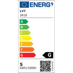 Czarna lampa LED do systemu Magnetic tracklight z obrotową głowicą