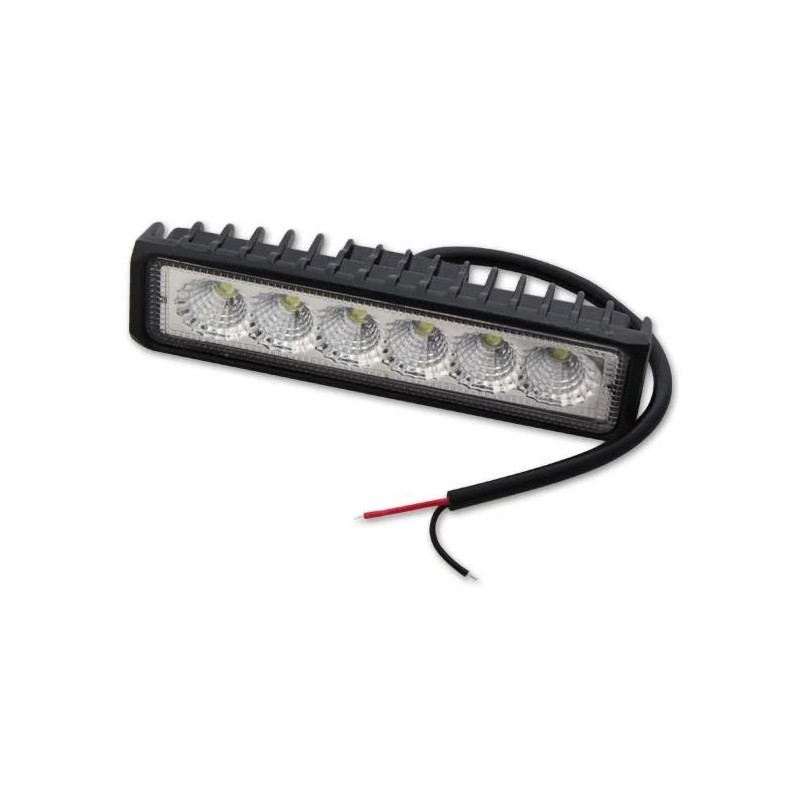 Lampa LED robocza 18W z przewodem i aluminiową obudową
