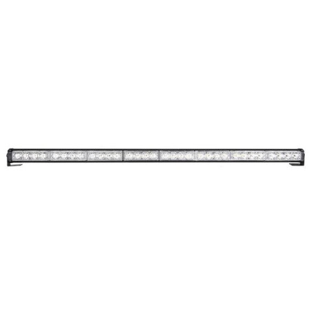 Czarna lampa LED robocza 96W z przezroczystą osłoną i zestawem montażowym