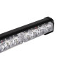 Czarna lampa LED robocza 96W z przezroczystą osłoną i zestawem montażowym