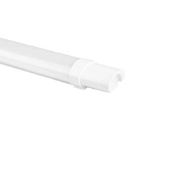 biała lampa LED 36W o długości 123 cm z kablem zasilającym