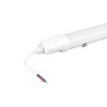biała lampa LED 60 cm z kablem do podłączenia, obudowa z tworzywa