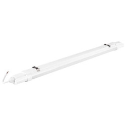 biała lampa LED 60 cm z kablem do podłączenia, obudowa z tworzywa
