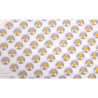 Naświetlacz LED przenośny 100W w kolorze żółto-czarnym z uchwytem