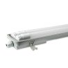 Oprawa LED 2x36W z przezroczystą osłoną i białym korpusem