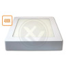 Kwadratowy panel LED natynkowy o wymiarach 162x162x27 mm z neutralną barwą światła 4000K