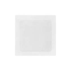 biały panel LED natynkowy kwadratowy o wymiarach 210x210x31 mm