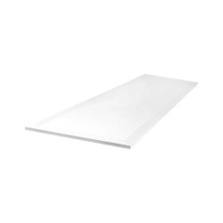 biały panel LED 48W 295x1195 mm z mlecznym kloszem do sufitów podwieszanych