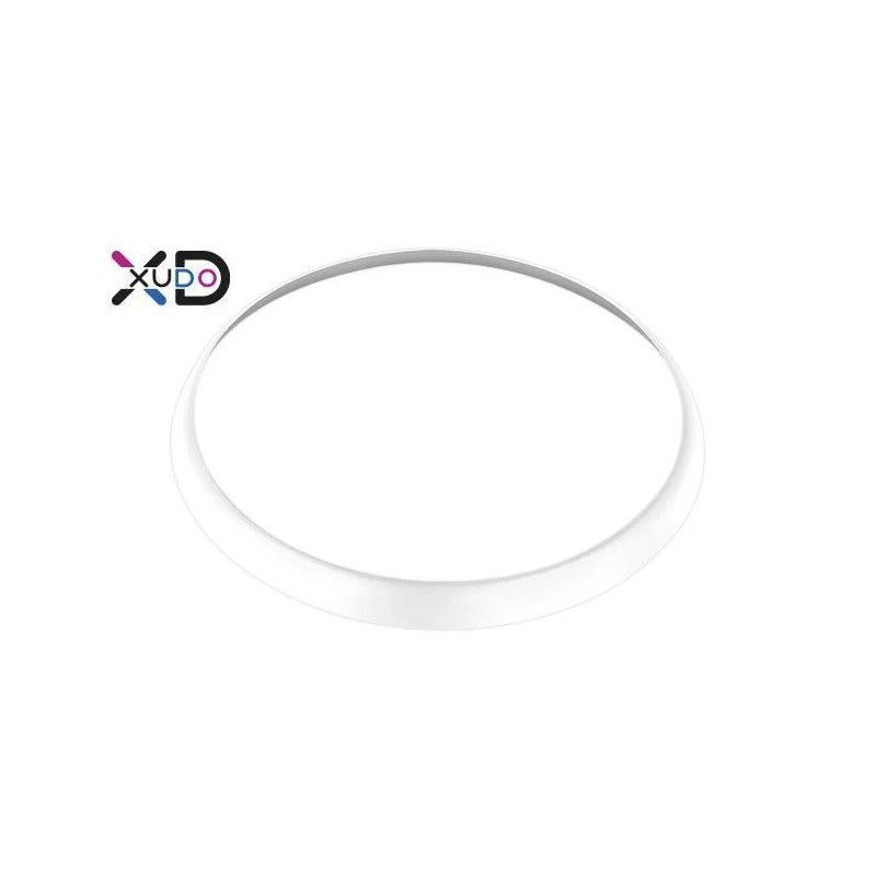 biały okrągły ring do plafonu model XD-LX180