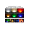 Naświetlacz LED 30W RGB+CCT 2700-6500K z metalową podstawą i czarną obudową