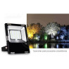 Naświetlacz LED 30W RGB+CCT 2700-6500K z metalową podstawą i czarną obudową
