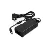 czarny zasilacz impulsowy desktop 24V DC z przewodem sieciowym i wtykiem DC 2,1mm/5,5mm