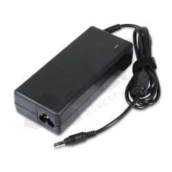 czarny zasilacz do laptopa z kablem i wtykiem DC 4,8-4,2x1,7 mm