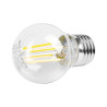 Żarówka LED E27 6W 4000K przezroczysta z widocznym filamentem