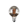 Dymiona żarówka LED z filamentem, trzonek E27, kula 360°