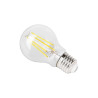 żarówka LED filamentowa z trzonkiem E27 i przezroczystą bańką