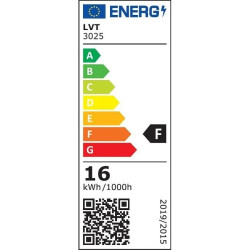 Biała żarówka LED z trzonkiem E27 i opakowaniem producenta