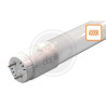 tuba LED T8 60 cm 9 W o neutralnej barwie światła 4000 K z widocznym trzonkiem