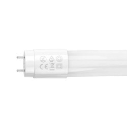 biała tuba LED T8 120 cm z trzonkiem G13