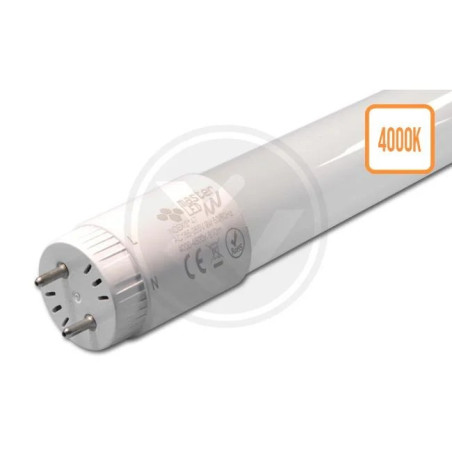 biała tuba LED T8 o długości 150 cm z oznaczeniem barwy 4000K