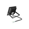 Czarny naświetlacz LED 30W z kablem, aluminiowa obudowa