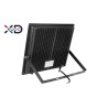 czarny naświetlacz LED 200W z aluminiową obudową i szybą z hartowanego szkła