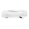 Przedłużacz do taśm LED RGB 5 metrów z białym kablem i złączami 4-pin