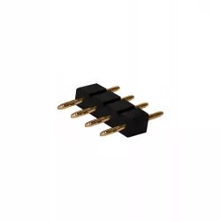 Przedłużacz do taśm LED RGB 5 metrów z białym kablem i złączami 4-pin